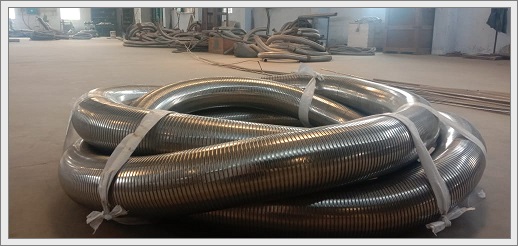 6” Polygonal Stainless Steel Flexible Hose Image